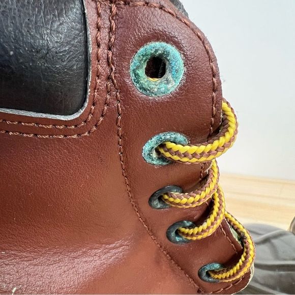 Steel Shank Duck Boots waterproof Thermolite insulated womens size 9 Brown Black - Picture 9 of 11